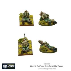 Bolt Action: Chindit PIAT and anti-tank rifle teams