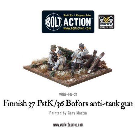 Bolt Action - Finnish 37 PstK/36 Bofors anti-tank gun