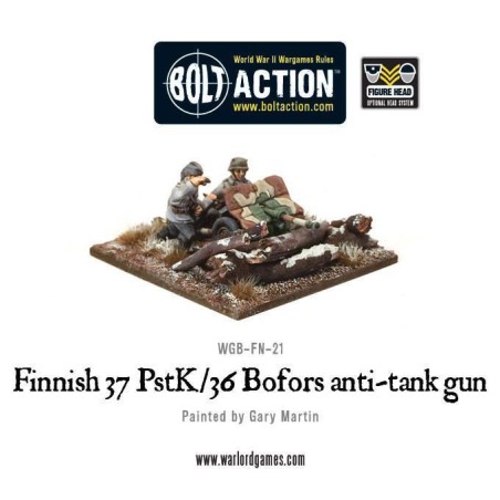 Bolt Action - Finnish 37 PstK/36 Bofors anti-tank gun