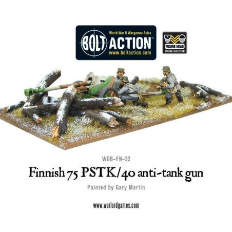 Bolt Action - Finnish 75 PSTK/40 Anti-Tank Gun