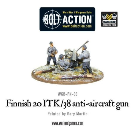 Bolt Action - Finnish ITK/38 Anti-Aircraft Gun