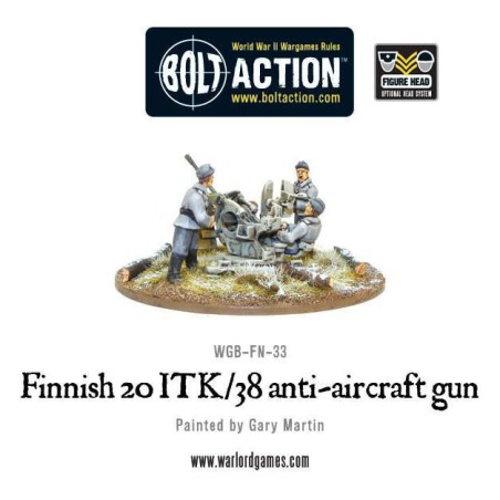 Bolt Action - Finnish ITK/38 Anti-Aircraft Gun