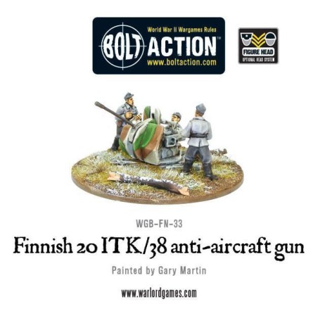 Bolt Action - Finnish ITK/38 Anti-Aircraft Gun