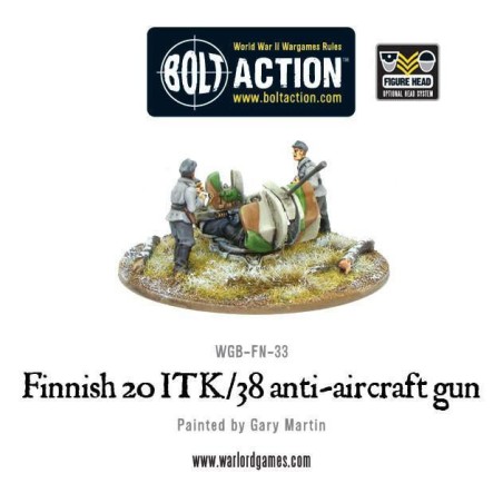 Bolt Action - Finnish ITK/38 Anti-Aircraft Gun
