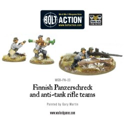 Bolt Action - Finnish Panzerschreck and anti-tank rifle teams