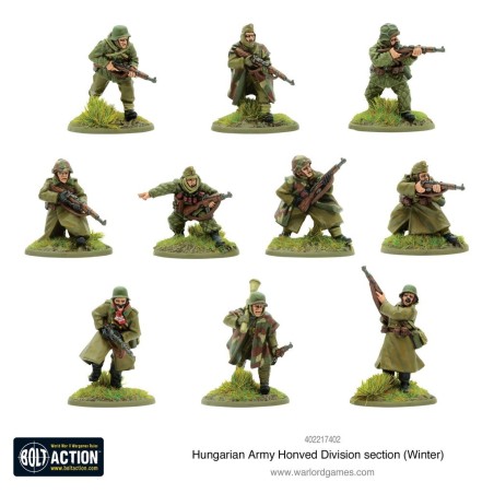 Bolt Action - Hungarian Army Honved Division Section (Winter)
