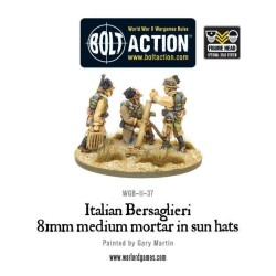 Bolt Action - Italian Army Medium mortar team