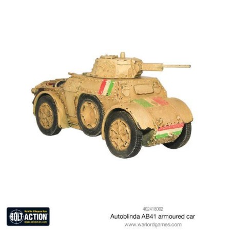Bolt Action - Autoblinda AB41 Armoured Car
