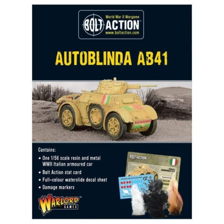 Bolt Action - Autoblinda AB41 Armoured Car