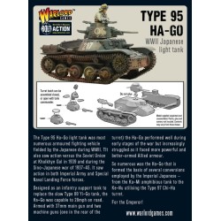 Bolt Action - Japanese Type 95 Ha-Go light tank  (Splash Release)