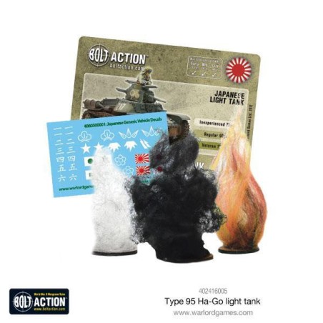 Bolt Action - Japanese Type 95 Ha-Go light tank  (Splash Release)