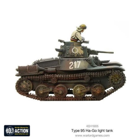 Bolt Action - Japanese Type 95 Ha-Go light tank  (Splash Release)