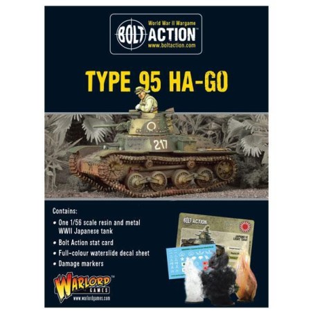 Bolt Action - Japanese Type 95 Ha-Go light tank  (Splash Release)