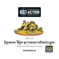 Bolt Action - Imperial Japanese Type 92 70mm Infantry Gun