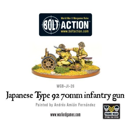 Bolt Action - Imperial Japanese Type 92 70mm Infantry Gun