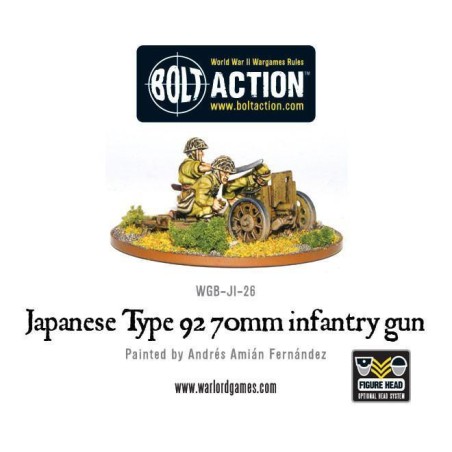 Bolt Action - Imperial Japanese Type 92 70mm Infantry Gun