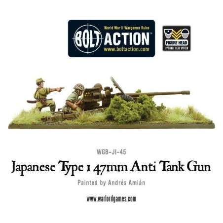 Bolt Action - Imperial Japanese Type 47mm Anti Tank Gun