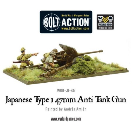Bolt Action - Imperial Japanese Type 47mm Anti Tank Gun