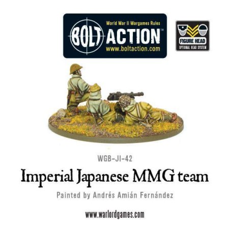 Bolt Action - Imperial Japanese MMG team