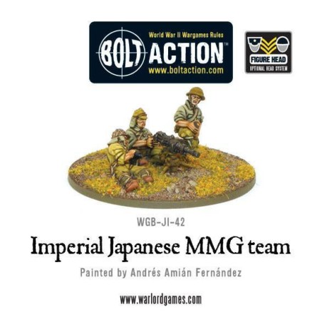 Bolt Action - Imperial Japanese MMG team