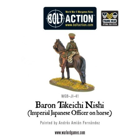 Bolt Action - Baron Nishi (Imperial Japanese officer on horse)