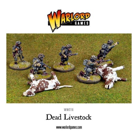 Bolt Action - Dead Livestock (2 cows, 1 horse)