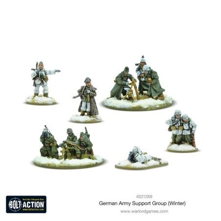 Bolt Action - German Army (Winter) Support Group 