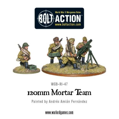 Bolt Action - Soviet 120mm Mortar