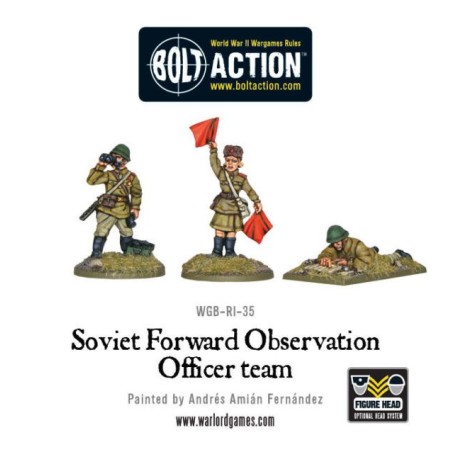 Bolt Action - Soviet Forward Observer Officers 