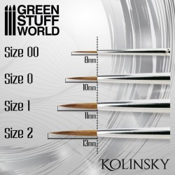 Green Stuff World: Set de pinceaux Kolinsky Silver Series