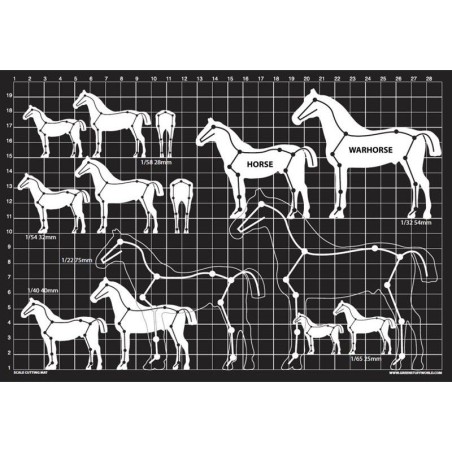 Accessoire: Tapis de Découpe avec Echelles A4