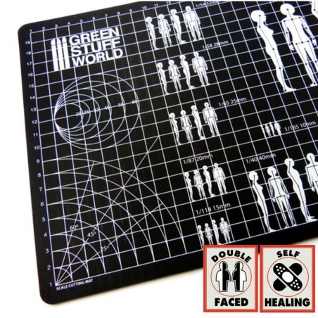 Accessoire: Tapis de Découpe avec Echelles A4