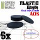 Accessoire: Socles Plastiques Ovale 60x35mm