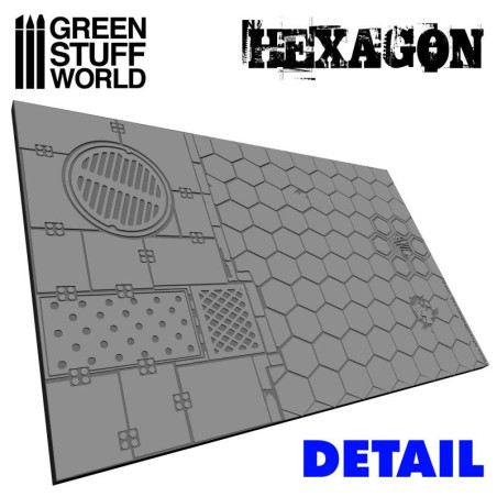 Accessoire: Rouleaux Texturés Hexagons