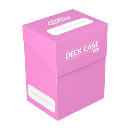 Ultimate Guard: Boite pour Cartes Deck Case 80+ Taille Standard Rose