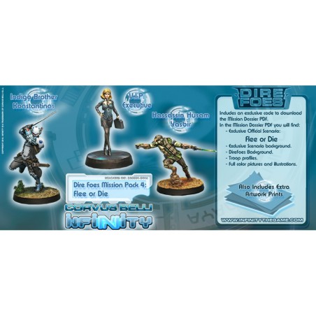 Dire Foes: Mission Pack 4: Flee or Die