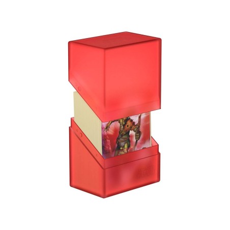 Ultimate Guard:  Boulder Deck Case 60+ taille Standard Ruby