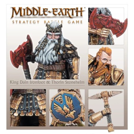Forge World: King Dáin Ironfoot™ and Thorin III 'Stonehelm'