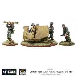 Bolt Action: German Heer 3.7cm Flak-43 AA Gun