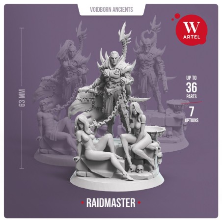 AWM: Raidmaster with 2 Female Slaves