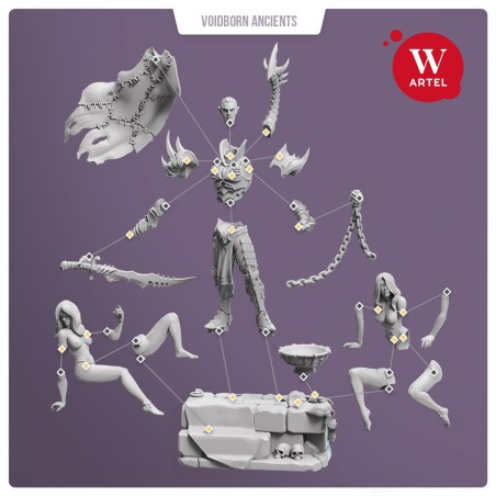 AWM: Raidmaster with 2 Female Slaves