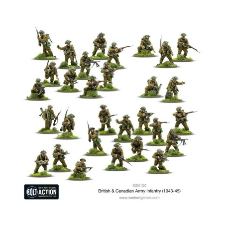 Bolt Action: British & Canadian Army infantry (1943-45)