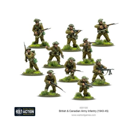 Bolt Action: British & Canadian Army infantry (1943-45)