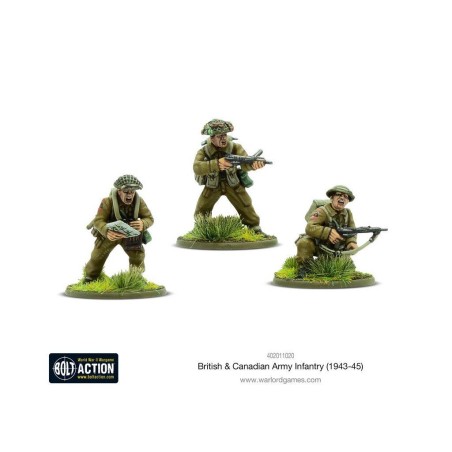 Bolt Action: British & Canadian Army infantry (1943-45)