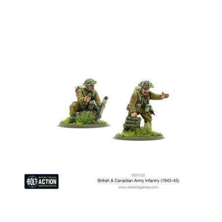Bolt Action: British & Canadian Army infantry (1943-45)