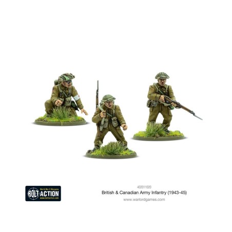 Bolt Action: British & Canadian Army infantry (1943-45)