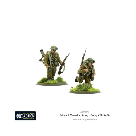 Bolt Action: British & Canadian Army infantry (1943-45)