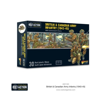 Bolt Action: British & Canadian Army infantry (1943-45)