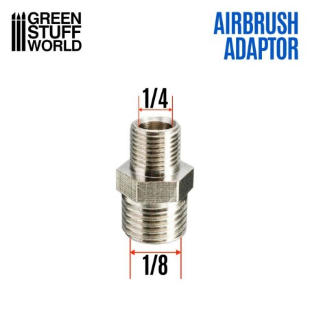 GSW: Adaptateur Aérographe 1/4" à 1/8"