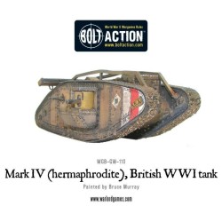 Bolt Action: Mark IV(Hermaphrodite) British WWI Tank